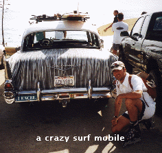 a californian surf mobile